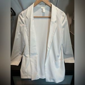 H&M white blazer